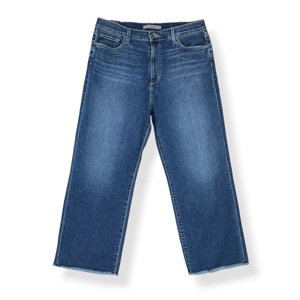 Joes‎ Jeans Women 33 (34x26) Blue High Rise Wide Leg Crop Freya Stretch NWT